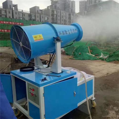 青海黃南 30米霧炮機如何守護雪域工地的藍天白云？——除塵霧炮機全解析